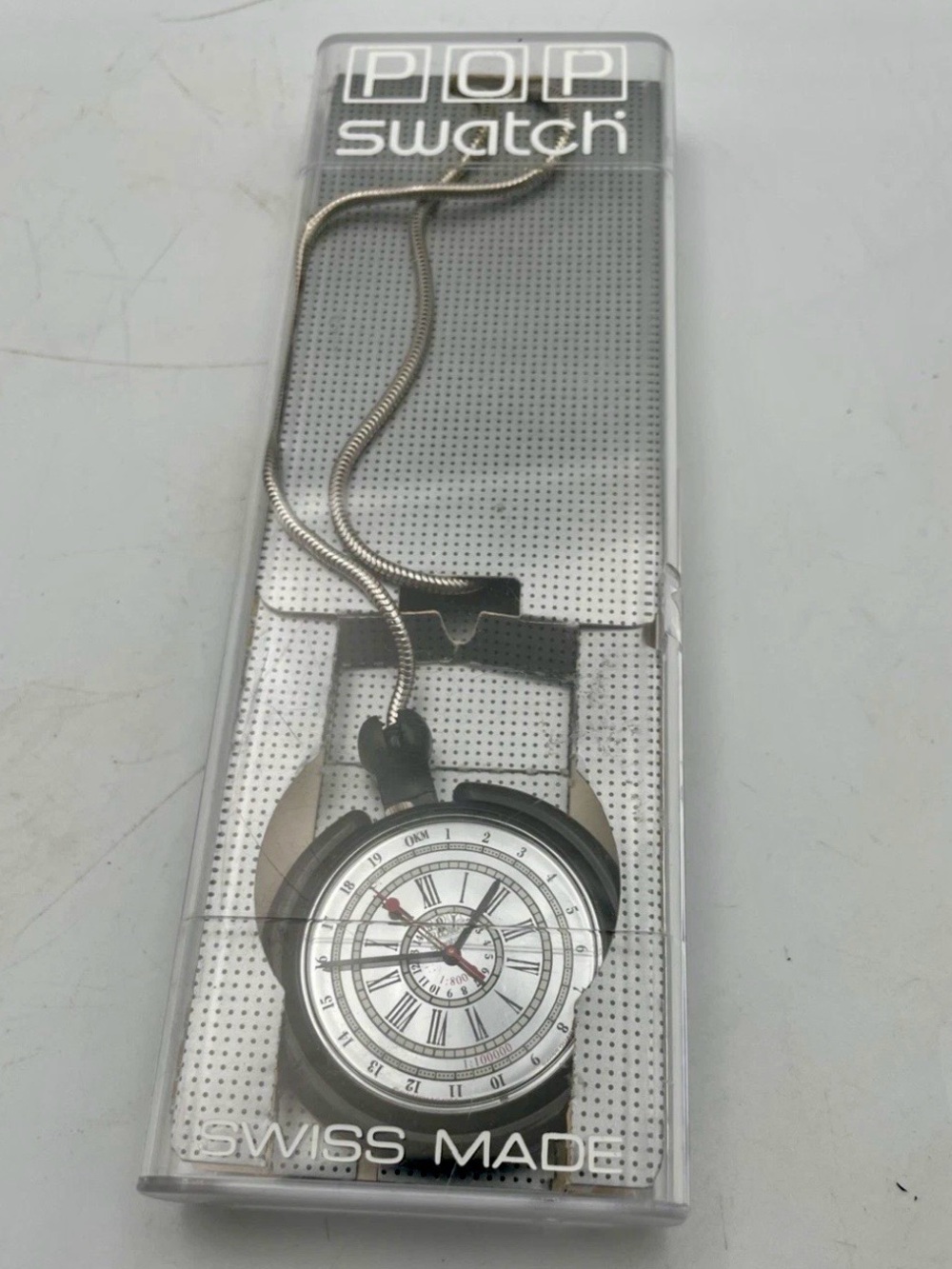 Swatch POP Mythology PPB102 with Stainless Steel Chain